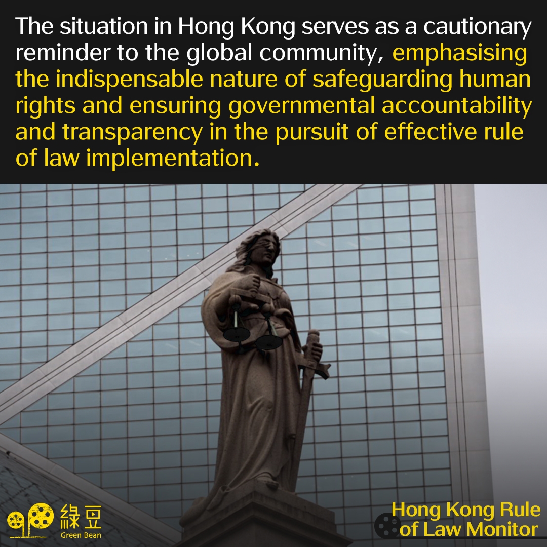 The Hong Kong Rule of Law Report for 2022 - 綠豆Green Bean Media | 讓彼此看見Be  Seen, Be Together